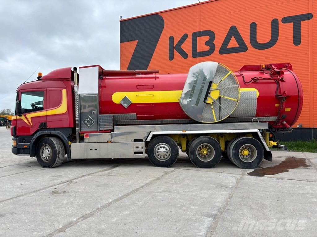 Scania P114 380 ADR / Stainless steel / EUR MARK Paine-/imuautot