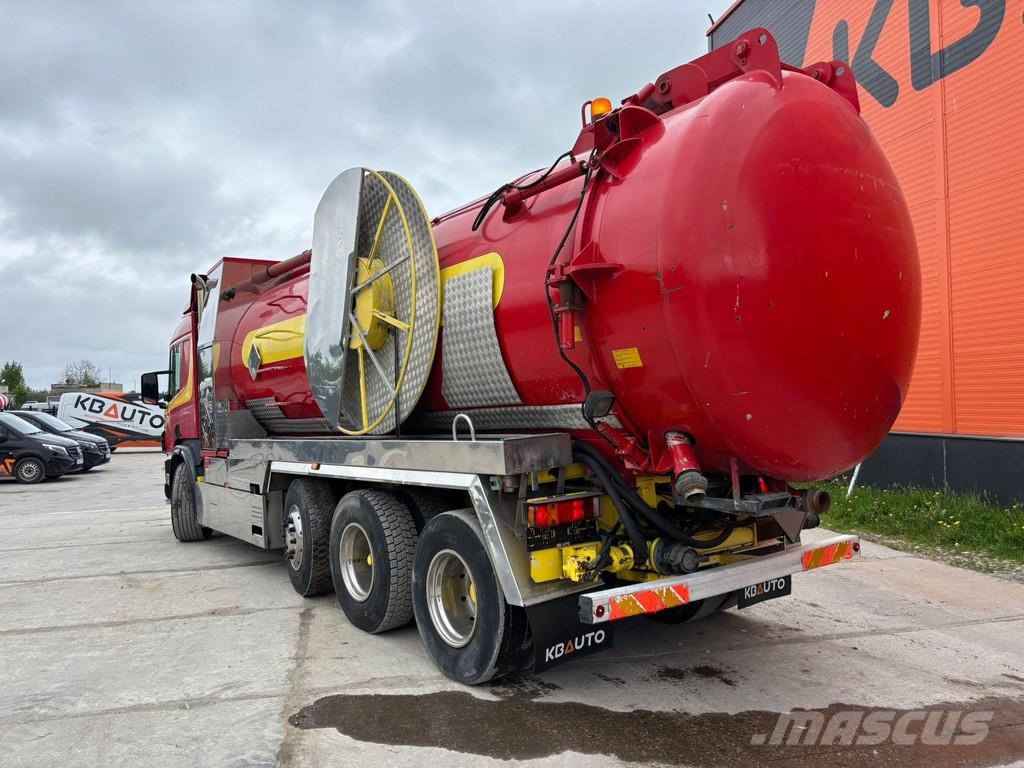 Scania P114 380 ADR / Stainless steel / EUR MARK Paine-/imuautot