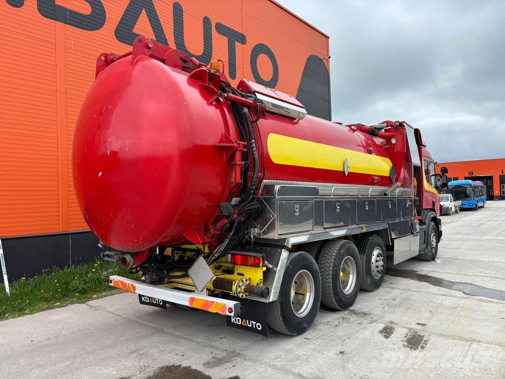 Scania P114 380 ADR / Stainless steel / EUR MARK Paine-/imuautot