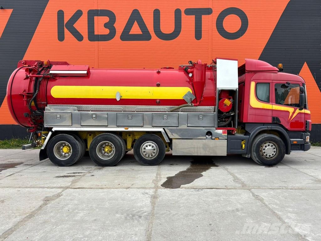 Scania P114 380 ADR / Stainless steel / EUR MARK Paine-/imuautot