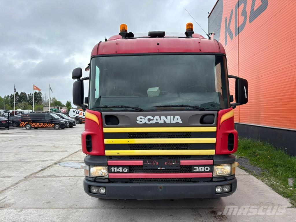 Scania P114 380 ADR / Stainless steel / EUR MARK Paine-/imuautot