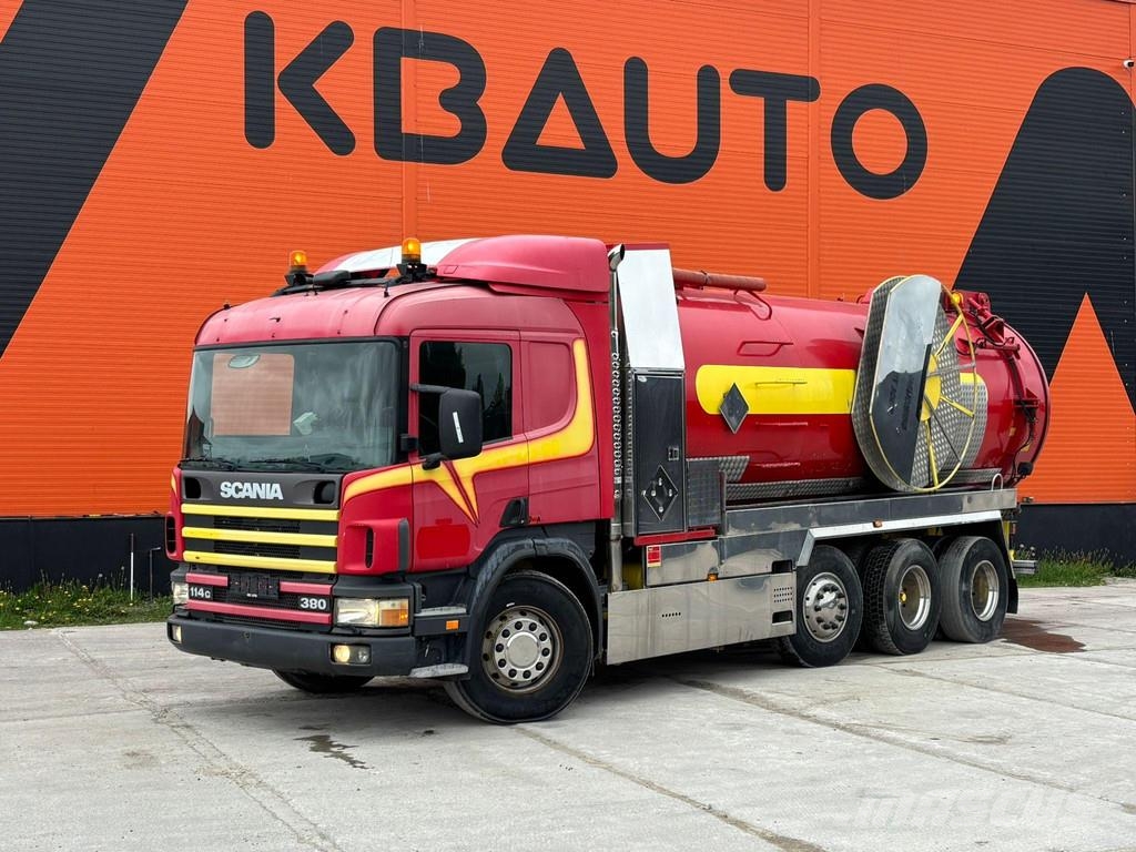 Scania P114 380 ADR / Stainless steel / EUR MARK Paine-/imuautot