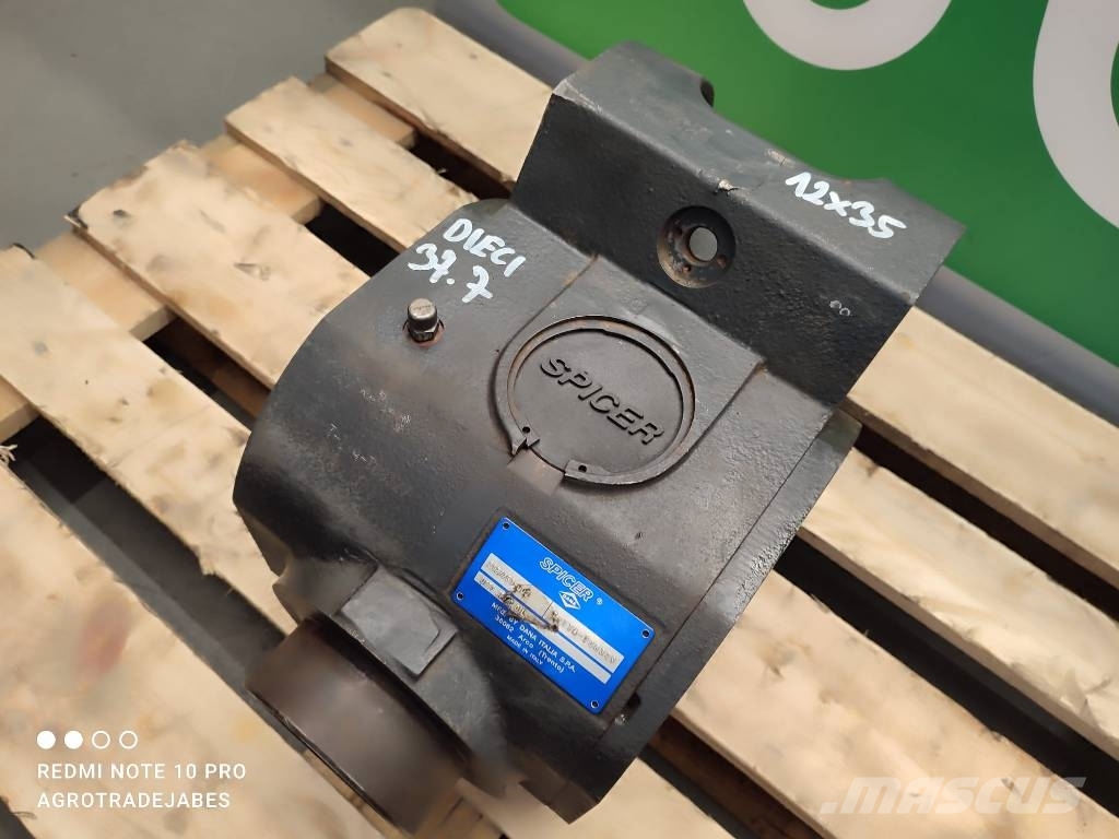  Differential 12x35 Dieci 37.7 AgriStar 212/753-002 轴