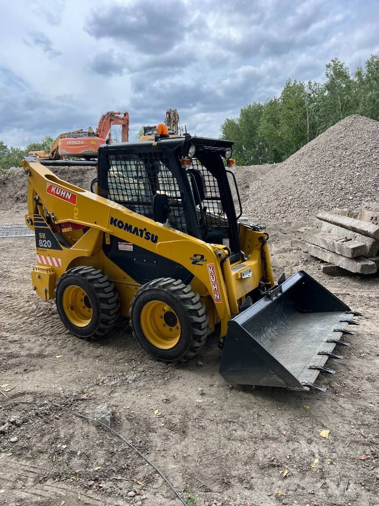 Komatsu SK 820 Lietoti riteņu kompaktiekrāvēji