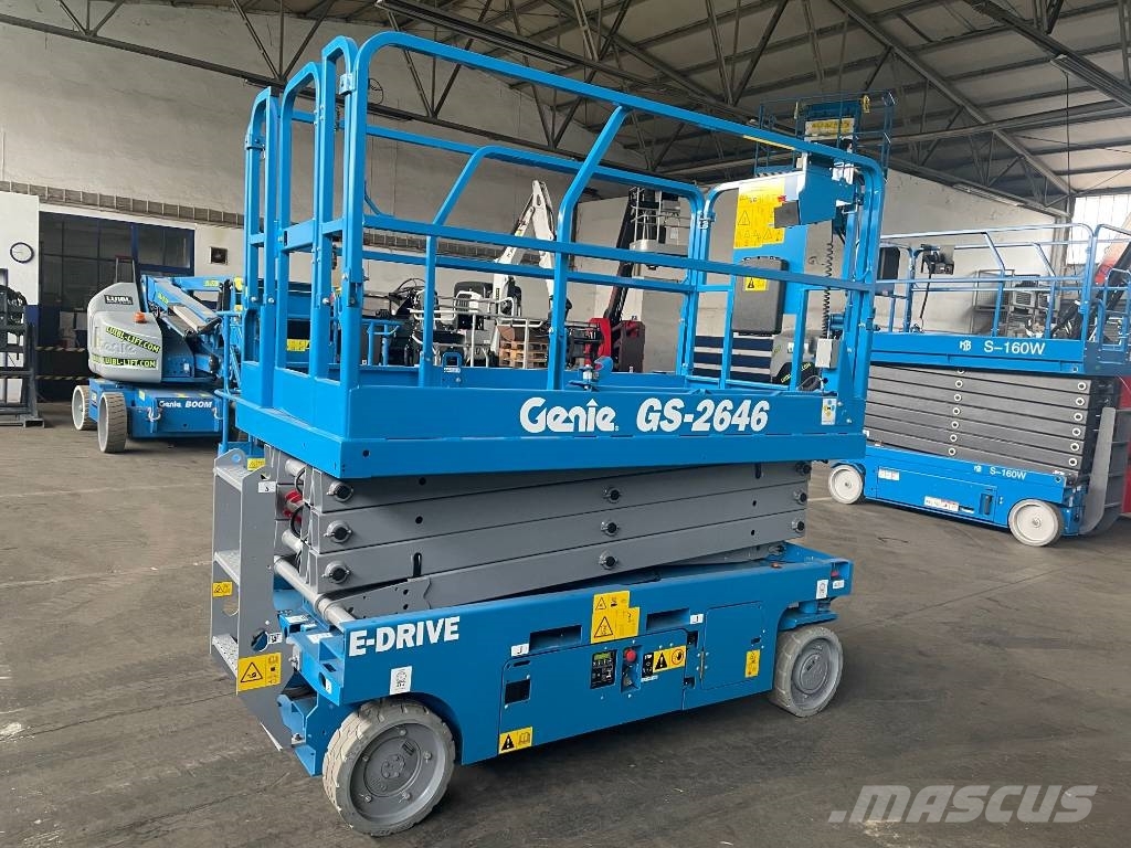 Genie GS 2646 E-Drive, 10m, new, in stock, warranty 剪叉式升降机