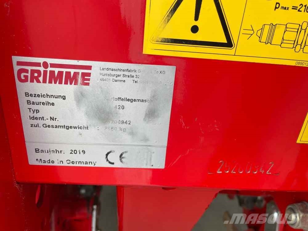 Grimme GL 420 Egyéb mezőgazdasági gépek