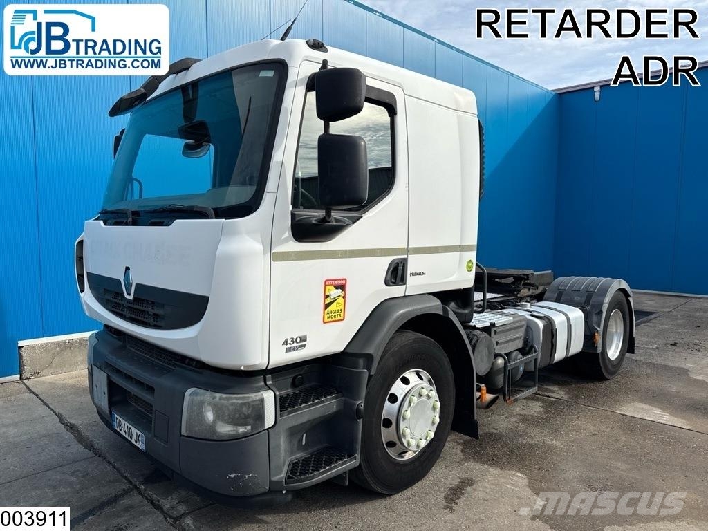Renault Premium 430 Dxi EURO 5, ADR, PTO, Retarder Naudoti vilkikai