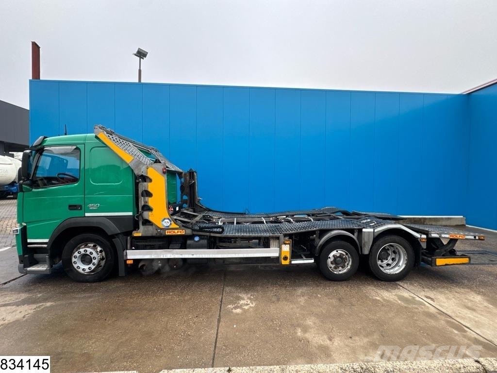 Volvo FM 450 6x2, EURO 6, Retarder, Standairco, Hydrauli مركبات النقل