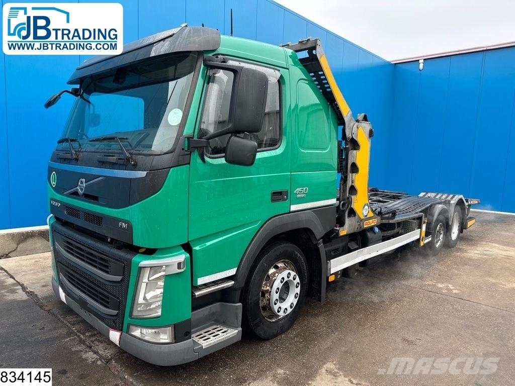 Volvo FM 450 6x2, EURO 6, Retarder, Standairco, Hydrauli مركبات النقل