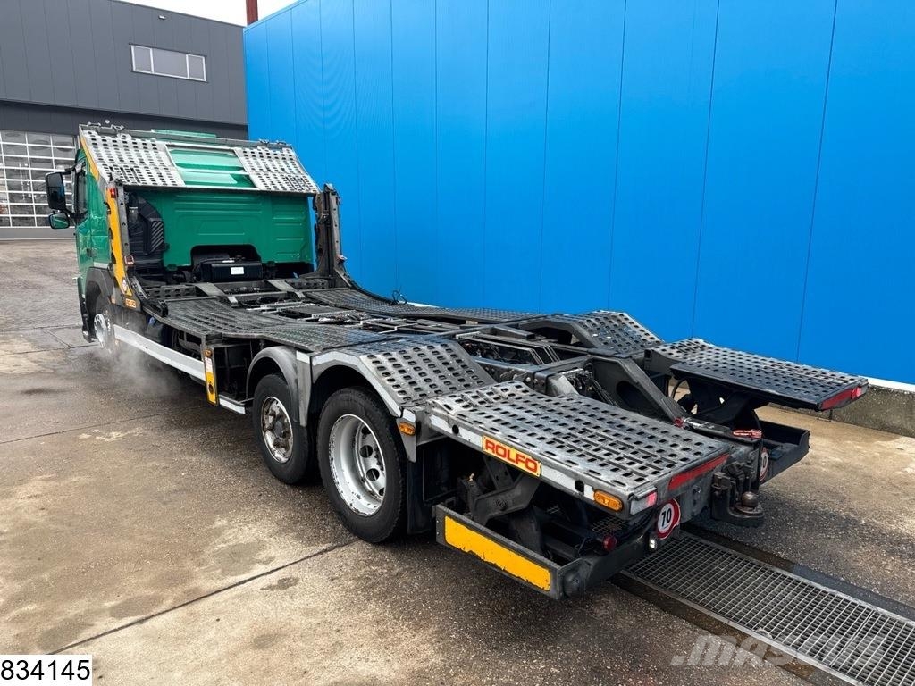 Volvo FM 450 6x2, EURO 6, Retarder, Standairco, Hydrauli مركبات النقل