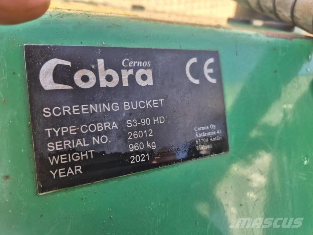 Cobra S3-90 zeefbak/screening bucket Mobila sorteringsverk