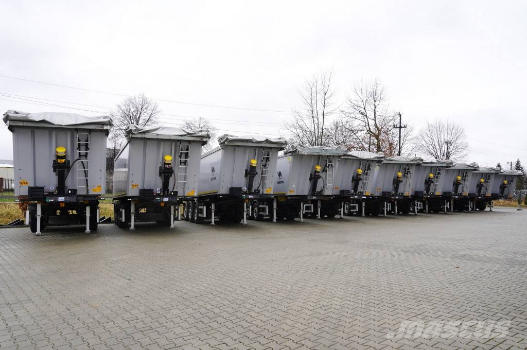 Wielton NW-3 / weight 6.2 t / capacity 38m3 / 50 units Kiper poluprikolice