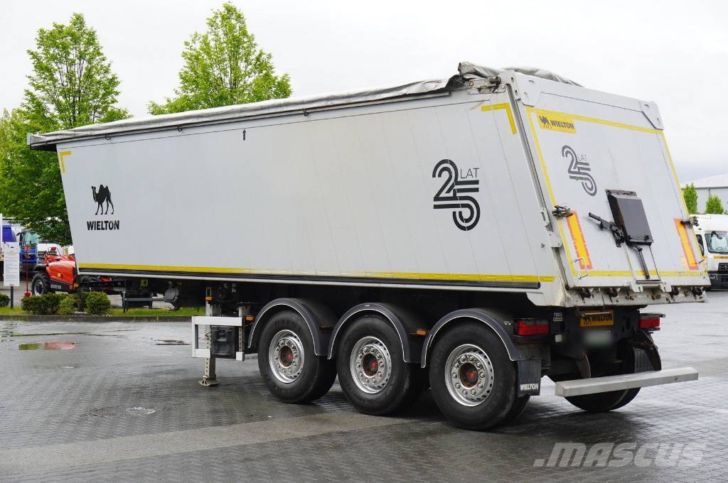 Wielton NW-3 / weight 6.2 t / capacity 38m3 / 50 units Kiper poluprikolice