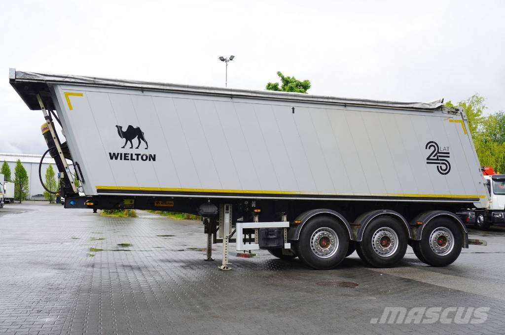 Wielton NW-3 / weight 6.2 t / capacity 38m3 / 50 units Kiper poluprikolice