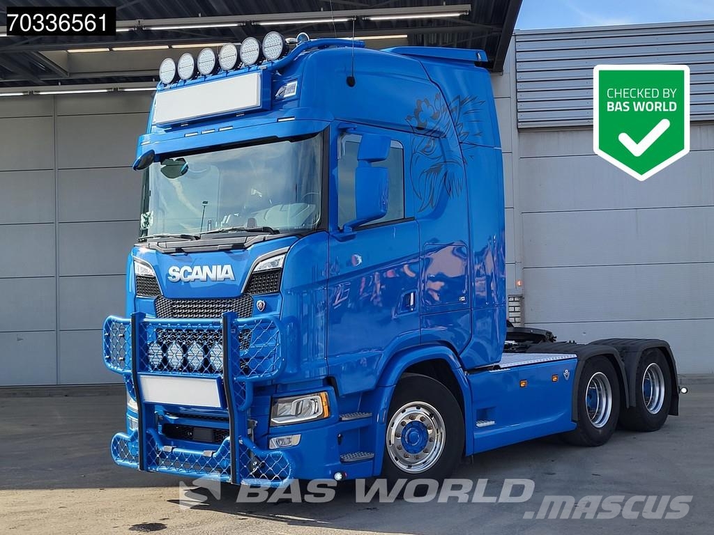 Scania S660 6X4 ADR! WB315 Retarder Full-Air Liftachse Le Sadulveokid