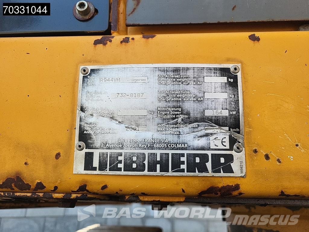 Liebherr R944 UHD - Extendable Undercarriage Bageri za rušenje