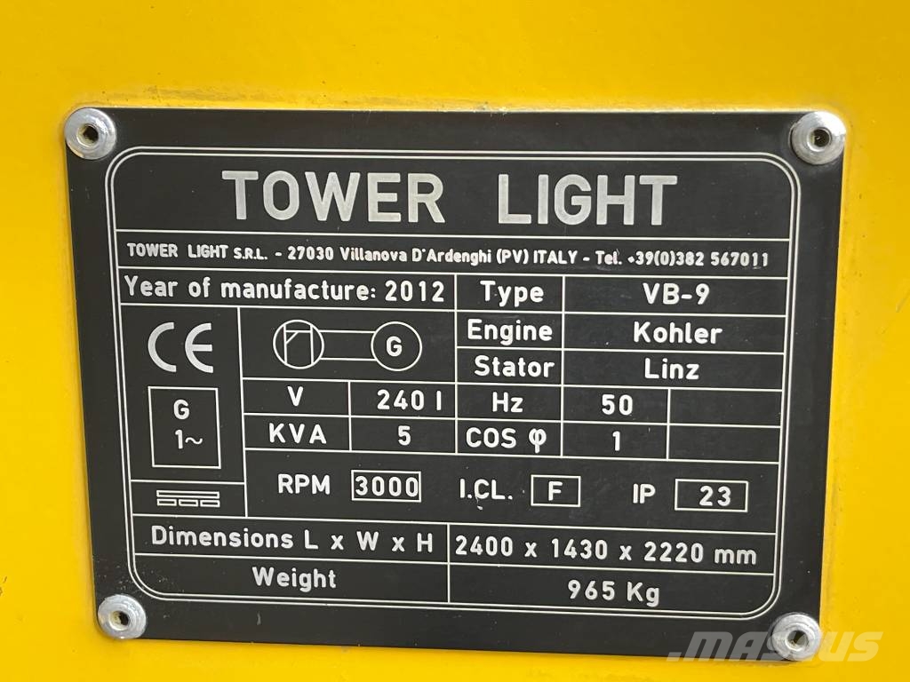 Tower Light VB 9 LED 照明燈