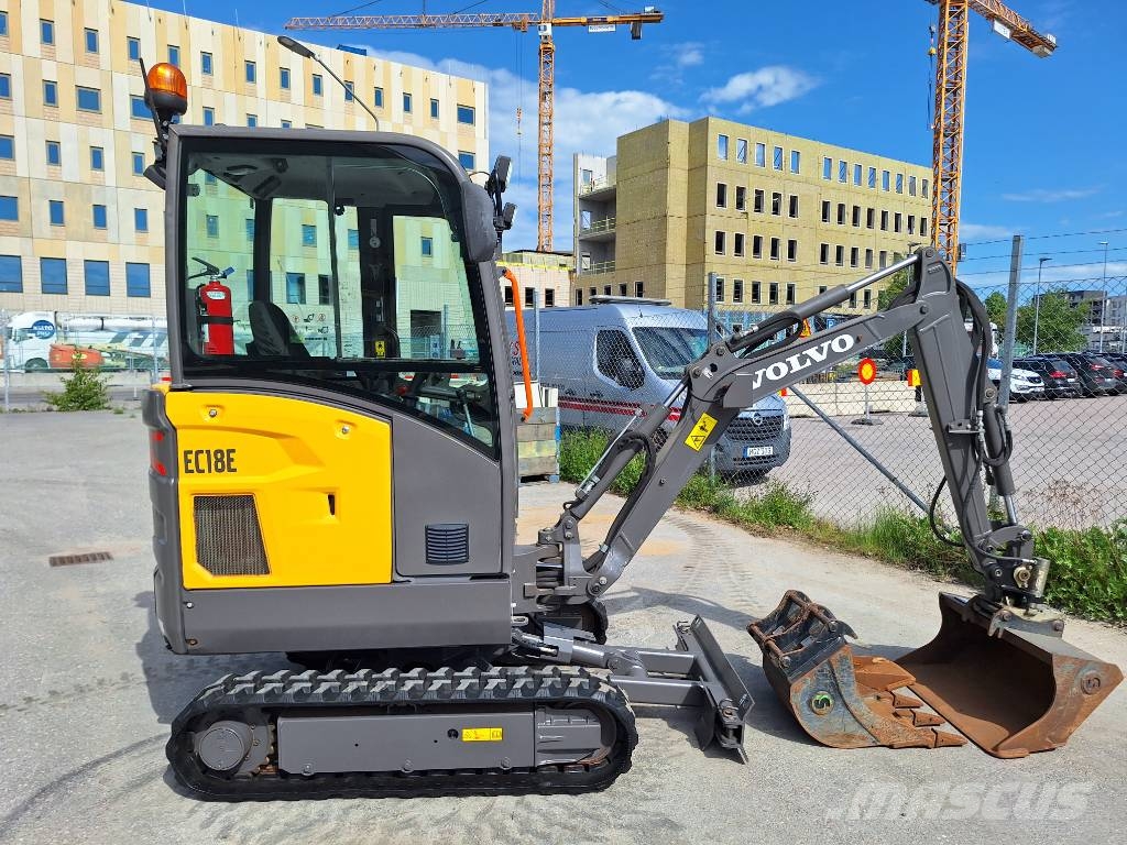 Volvo EC 18 E 小型挖掘机