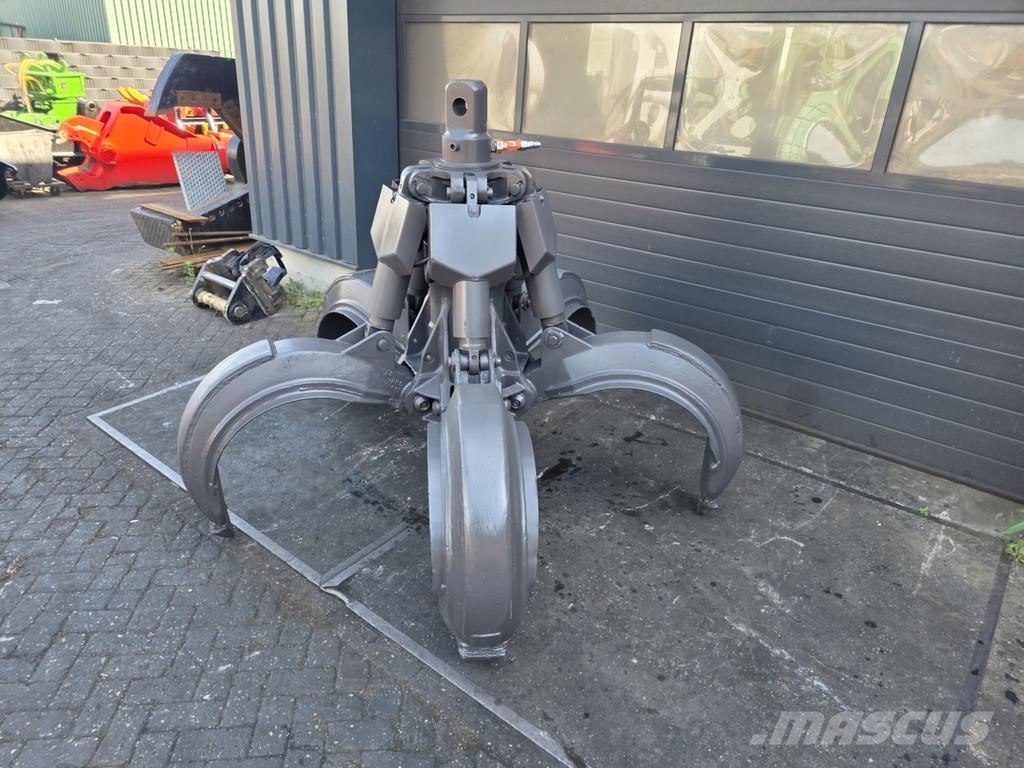 Fuchs hdms 600l poliepgrijper fuchs mhl greifer orange p Αρπάγες
