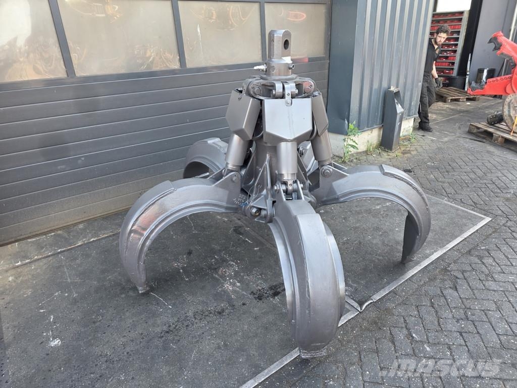 Fuchs hdms 600l poliepgrijper fuchs mhl greifer orange p Αρπάγες