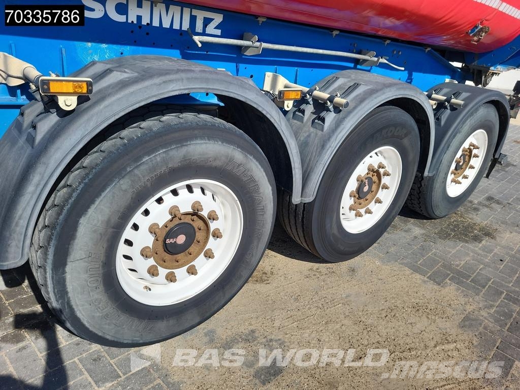 Schmitz Cargobull SGF*S3 ISO Lift Axle Kippipuoliperävaunut