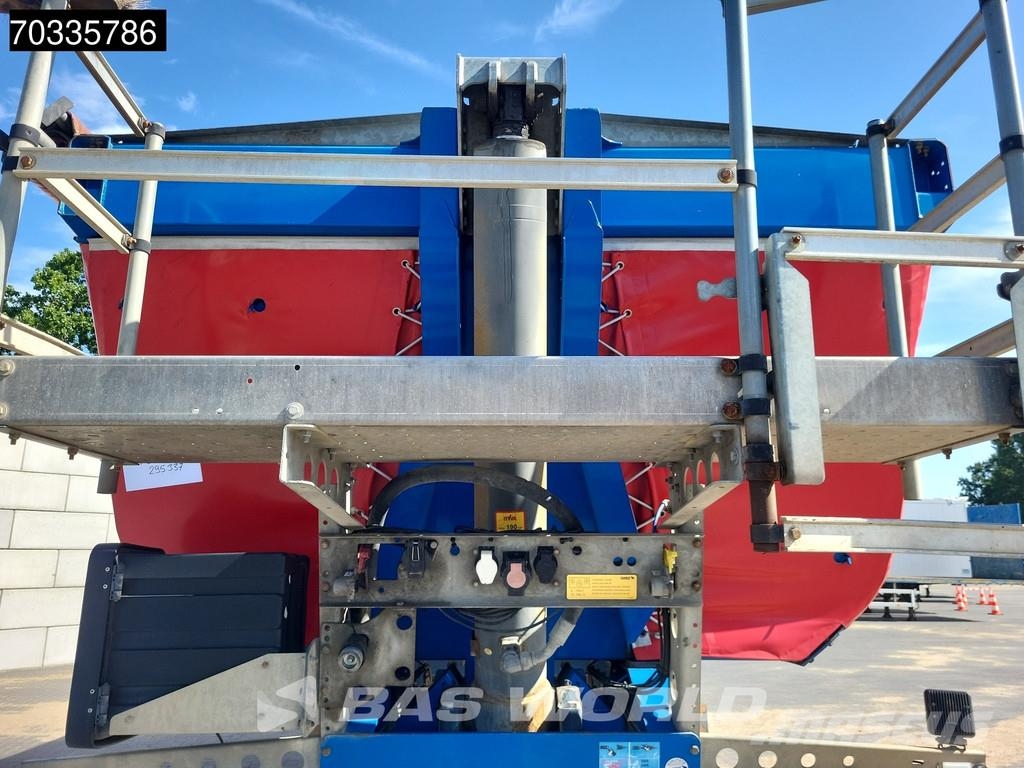 Schmitz Cargobull SGF*S3 ISO Lift Axle Kippipuoliperävaunut
