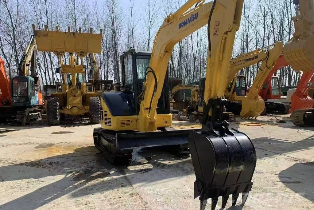 Komatsu PC 55 Mini ekskavatörler, 7 tona dek