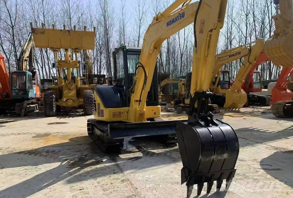 Komatsu PC 55 Mini ekskavatörler, 7 tona dek