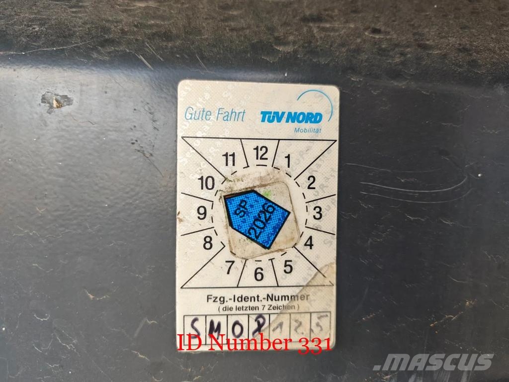 Meiller MZDA 3 Seitenkipper Kipper