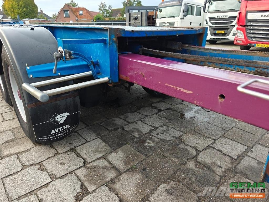 Burg BPO 12 27 CZXHX BX 20/30/40FT Fixed - BPW Axles - Containerchassis Semitrailere