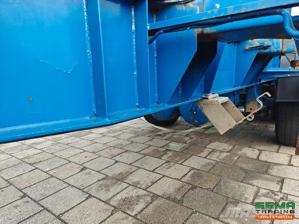 Burg BPO 12 27 CZXHX BX 20/30/40FT Fixed - BPW Axles - Containerchassis Semitrailere
