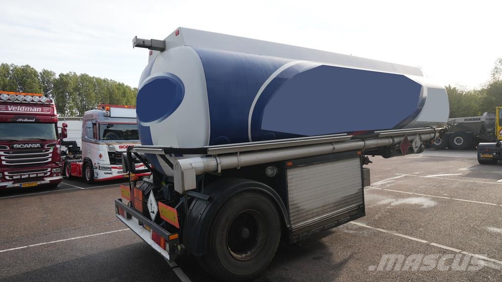 Dijssel 1 axle adr fuel tank trailer 24.000ltr Tankopleggers