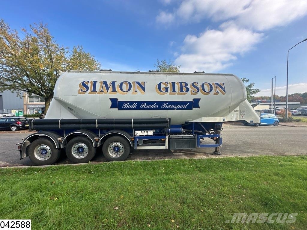 Feldbinder Silo 40.000 Liter, 1 Comp Напівпричепи-автоцистерни
