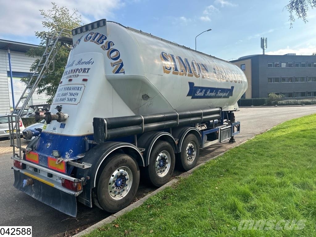 Feldbinder Silo 40.000 Liter, 1 Comp Напівпричепи-автоцистерни