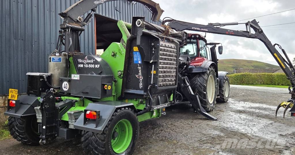 Heizohack HM 10-500KF /Valtra T234 Versu 4WD tractor Drobilice drva / čiperi
