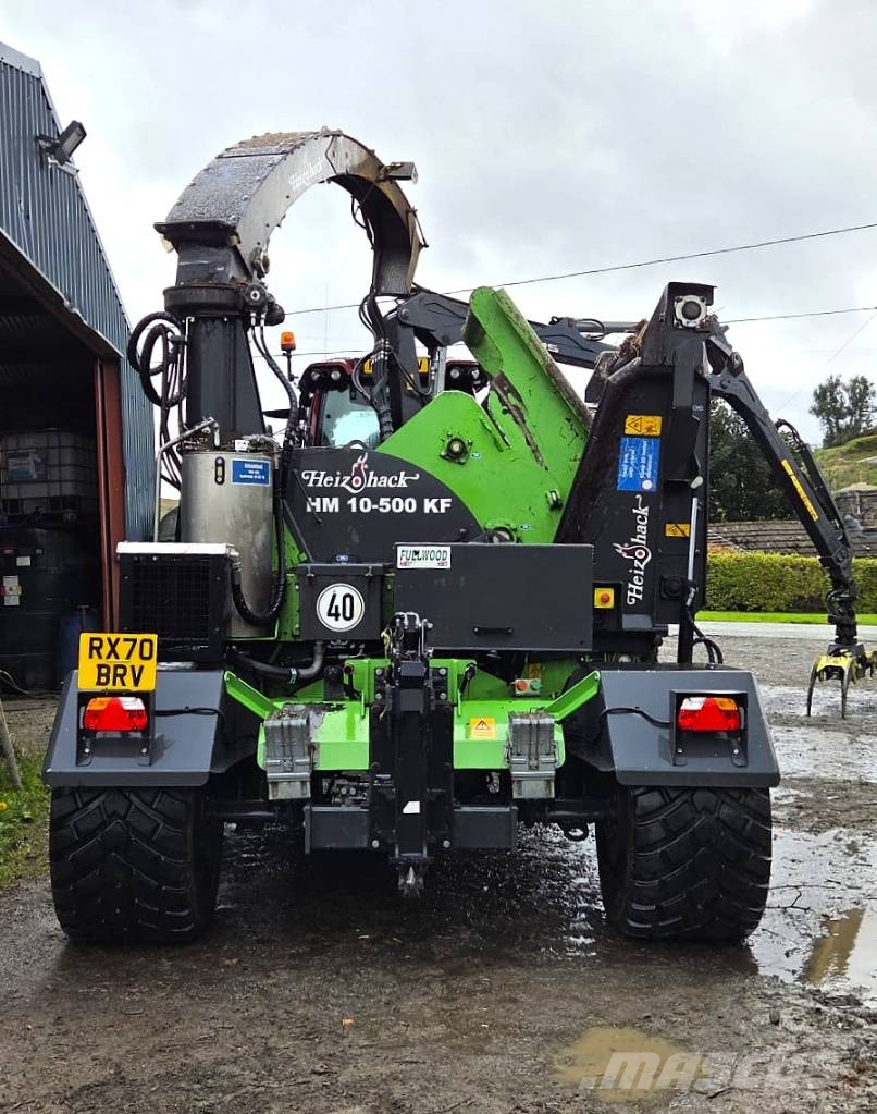 Heizohack HM 10-500KF /Valtra T234 Versu 4WD tractor Drobilice drva / čiperi