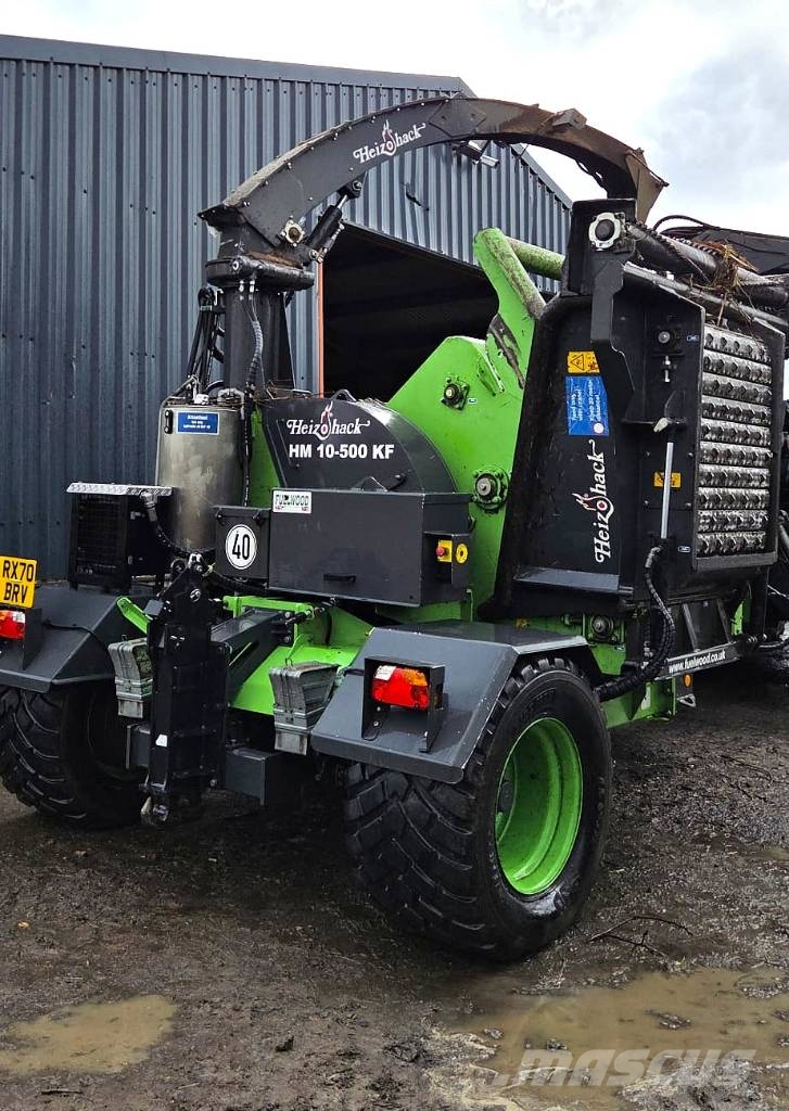Heizohack HM 10-500KF /Valtra T234 Versu 4WD tractor Drobilice drva / čiperi