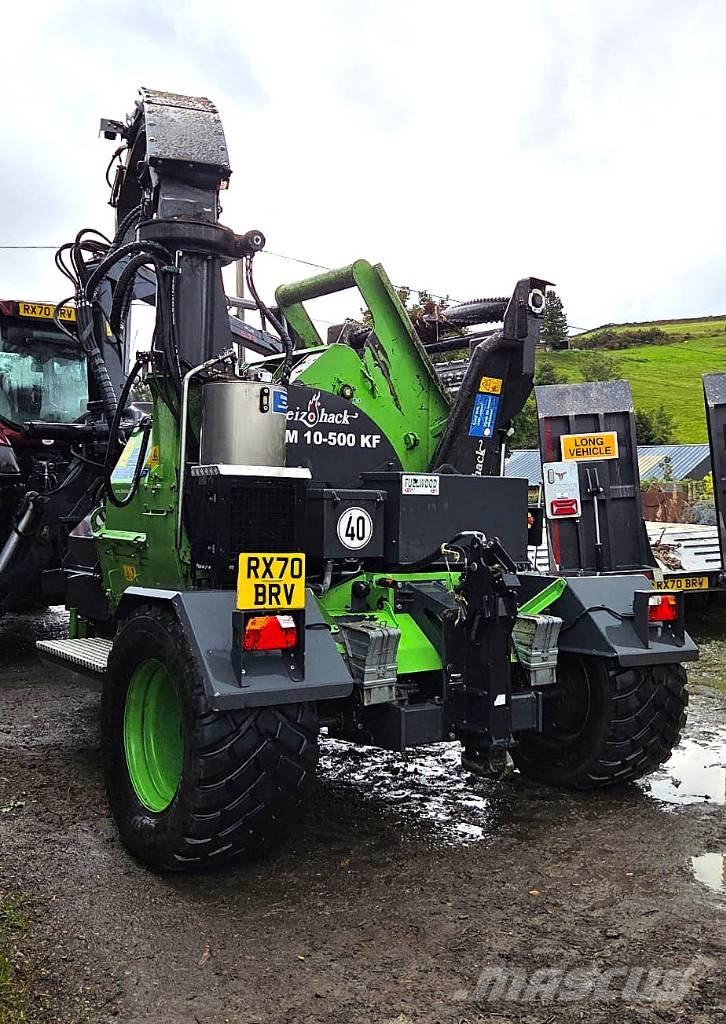 Heizohack HM 10-500KF /Valtra T234 Versu 4WD tractor Drobilice drva / čiperi