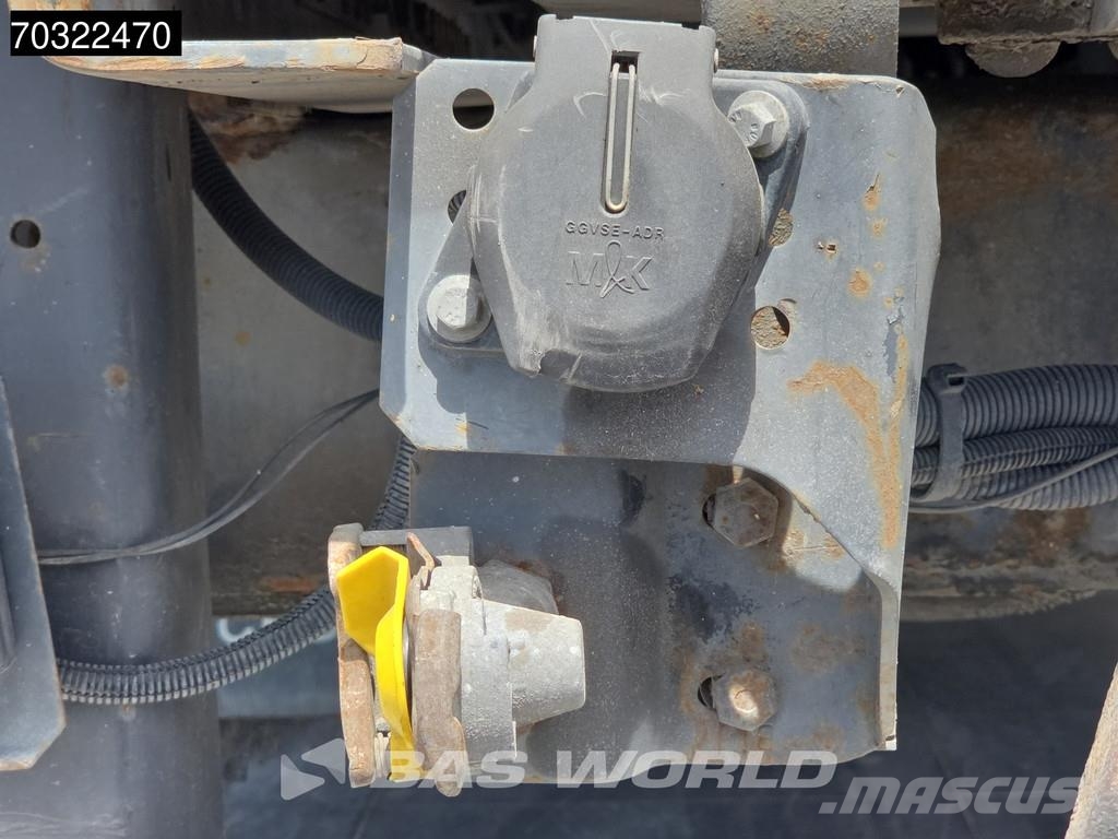 Renault C 380 6X2 Grua HMF 4020K-RC 6x Prolongas Mando con 平板式/側卸式卡車