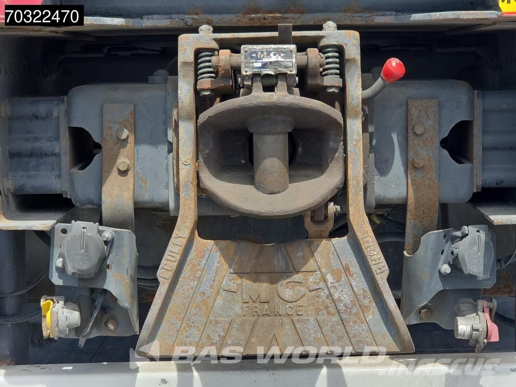 Renault C 380 6X2 Grua HMF 4020K-RC 6x Prolongas Mando con 平板式/側卸式卡車