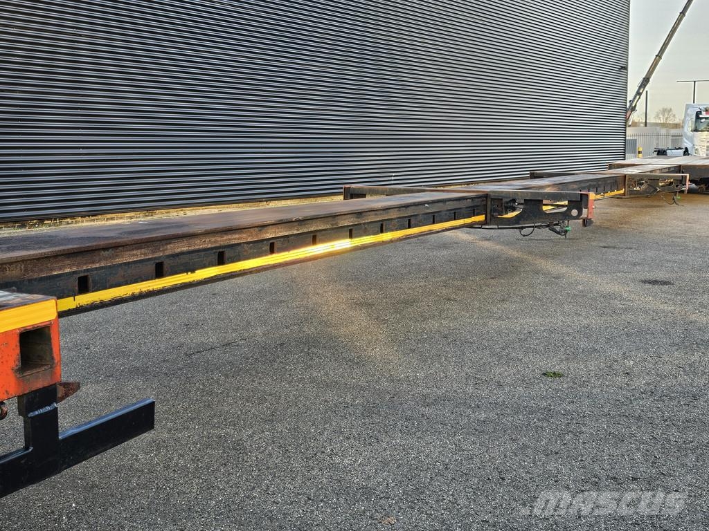Broshuis 3 ABSD-48/3 / 3 x EXTENDABLE / 33 mtr 低平板半挂车