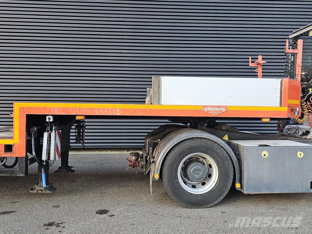 Broshuis 3 ABSD-48/3 / 3 x EXTENDABLE / 33 mtr 低平板半挂车