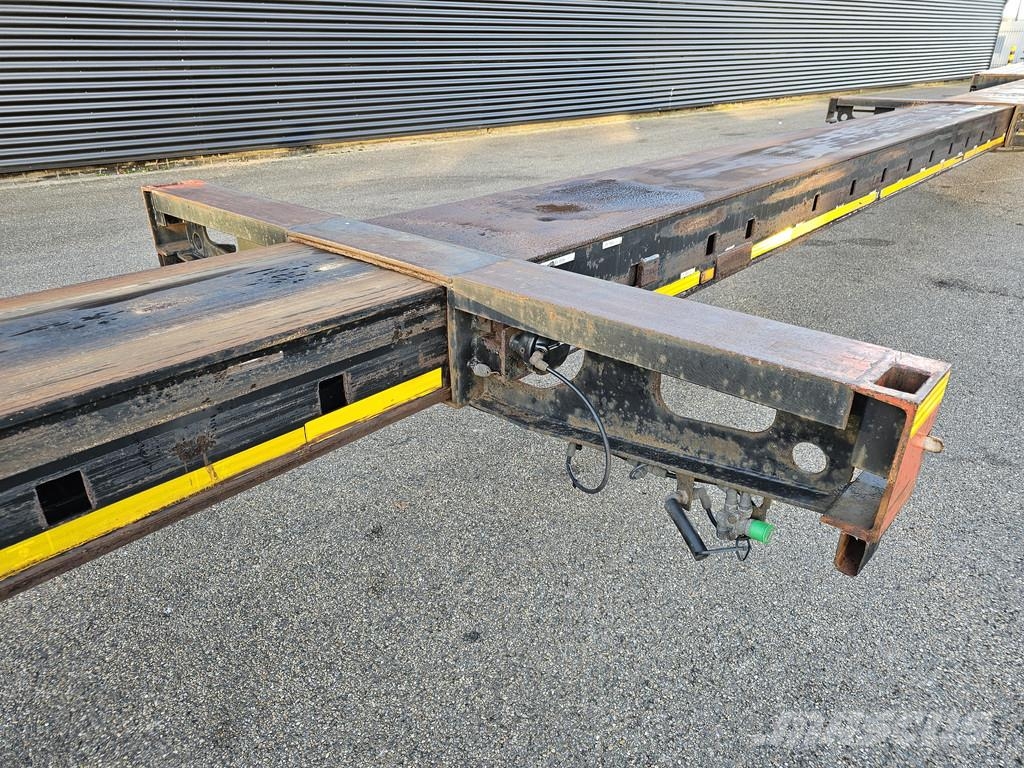 Broshuis 3 ABSD-48/3 / 3 x EXTENDABLE / 33 mtr 低平板半挂车