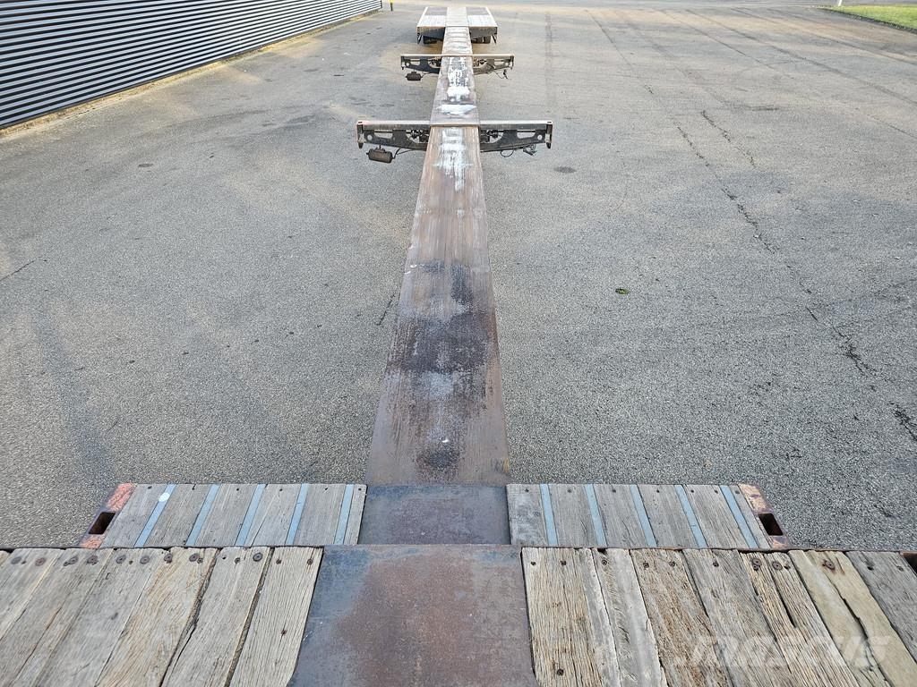 Broshuis 3 ABSD-48/3 / 3 x EXTENDABLE / 33 mtr 低平板半挂车