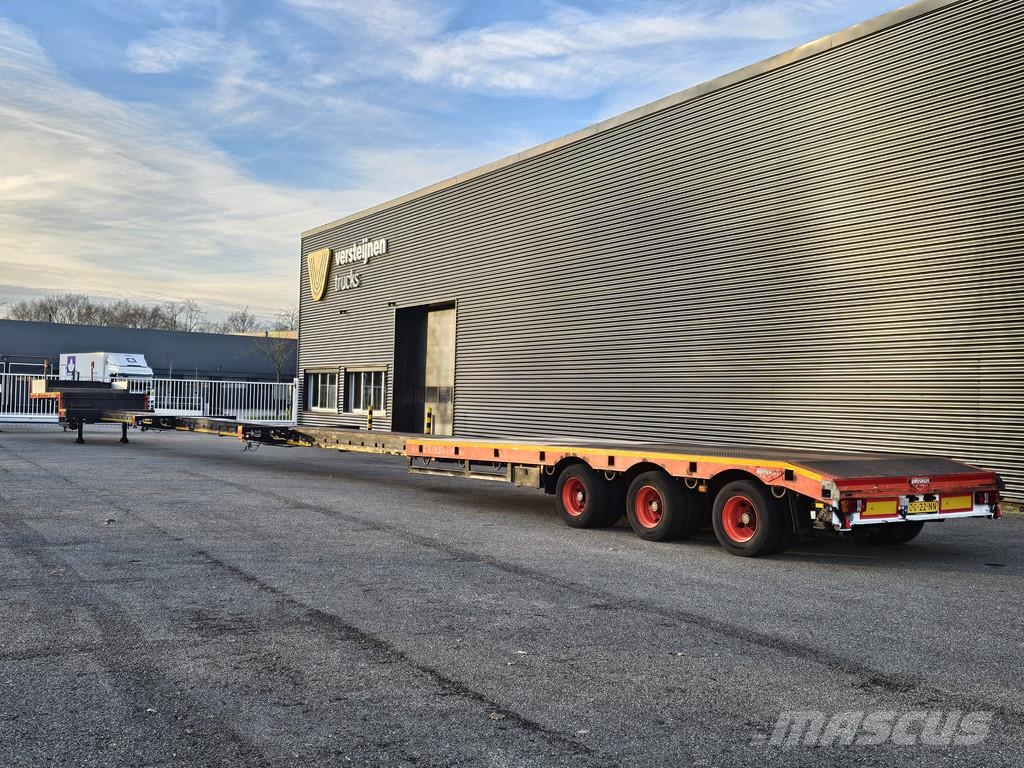Broshuis 3 ABSD-48/3 / 3 x EXTENDABLE / 33 mtr 低平板半挂车