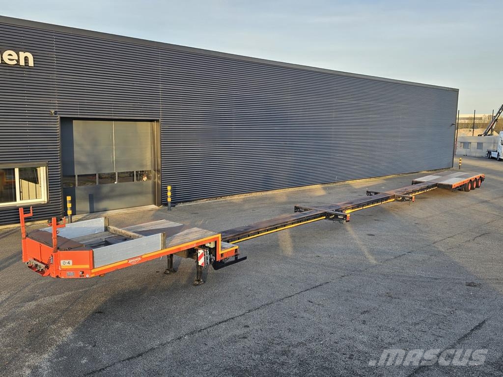 Broshuis 3 ABSD-48/3 / 3 x EXTENDABLE / 33 mtr 低平板半挂车