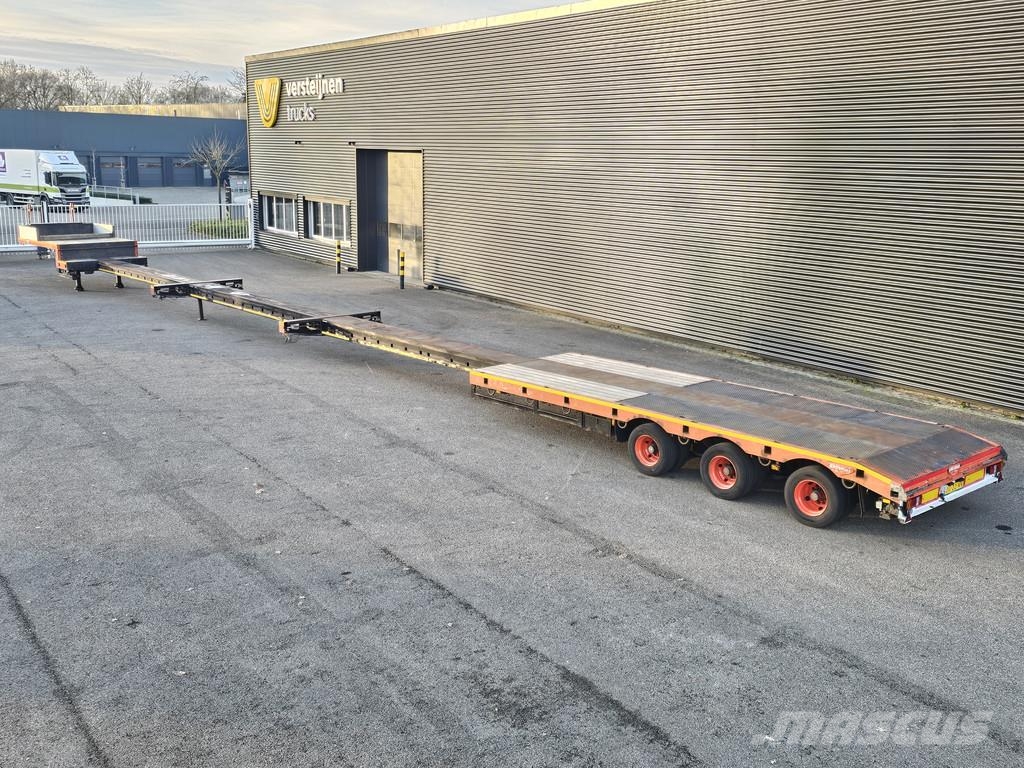 Broshuis 3 ABSD-48/3 / 3 x EXTENDABLE / 33 mtr 低平板半挂车