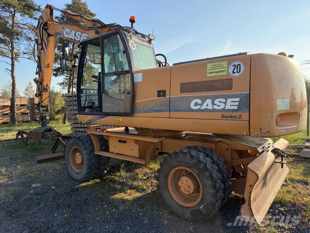 CASE WX 210 Pelle sur pneus