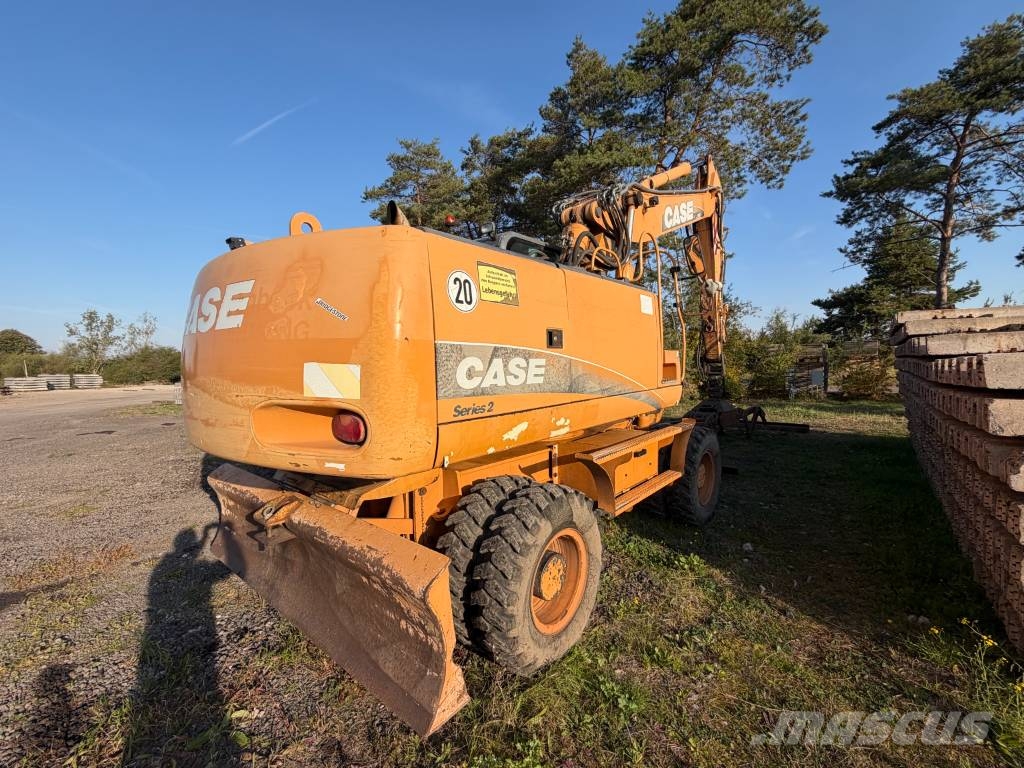 CASE WX 210 Pelle sur pneus