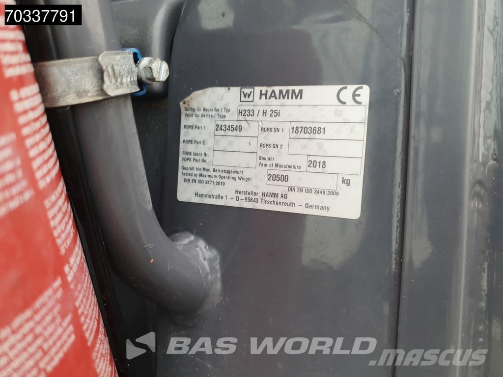 Hamm H25 i A/C 单轮压路机